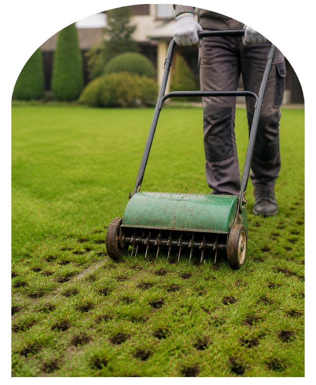 Аэрация газона в Махачкале по цене от 4660 р. | Метпроект-Мхч